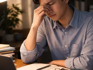 How does regularly staying up late increase the risk of stroke?