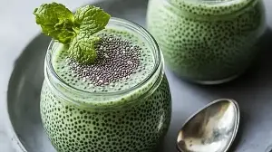 Gastroenterologist shares antioxidant rich, fibre-packed breakfast recipe for liver health: Matcha chia seed pudding