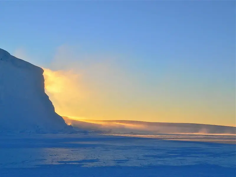 East Antarctic Plateau ice