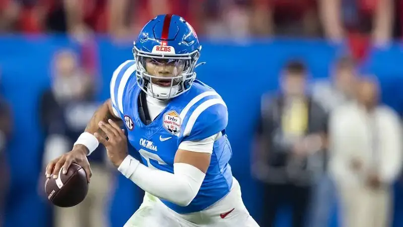 Ole Miss Rebels quarterback Trinidad Chambliss