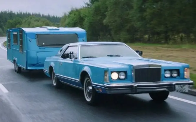 The 1978 Lincoln Continental Mark V driven by Jeremy Clarkson in The Grand Tour’s Lochdown special