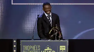 'I don't know if my time counts double' - Ousmane Dembele beats Vitinha & Mason Greenwood to Ligue 1 Player of the Year award despite only starting NINE games for PSG this season