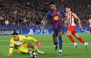 Barcelona risk ending the Champions League empty-handed.