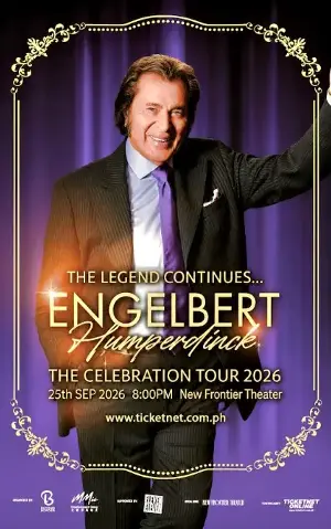 The Legend Continues as Engelbert Humperdinck Brings The Celebration Tour 2026 to Manila