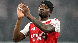 Noni Madueke says his 'instinct' was behind penalty-winning move for Arsenal as substitute admits Gunners' mood 'isn't amazing' after Bayer Leverkusen draw