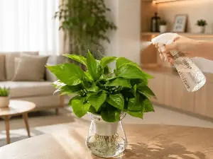 Why are the edges of your pothos leaves burning? Effective solutions.