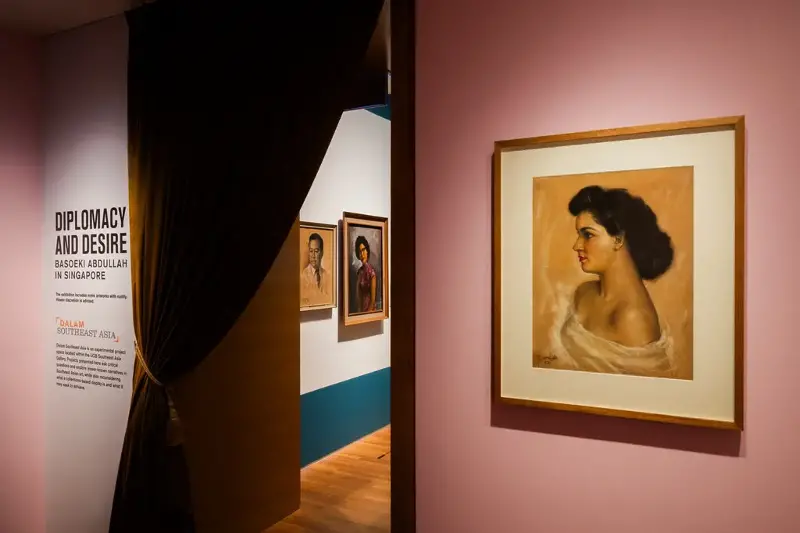 National Gallery Diplomacy and Desire Portrait Single