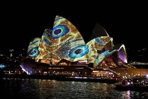 Sydney light show called off after malfunctioning drones crash into water