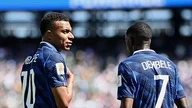 Mbappe reaches 100 appearances for the French national team: A powerful statement and a shield for Dembele.