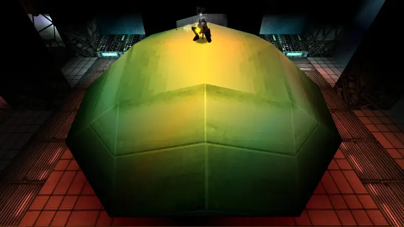 The UFO from Tomb Raider 3