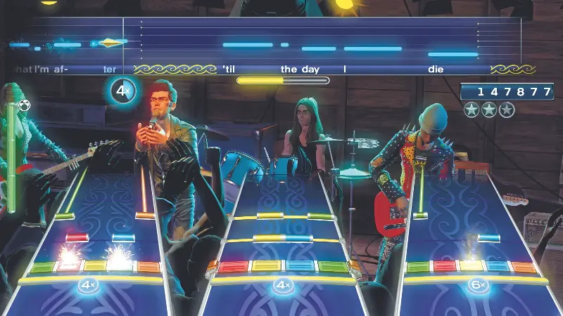 Multiplayer in Rock Band 4
