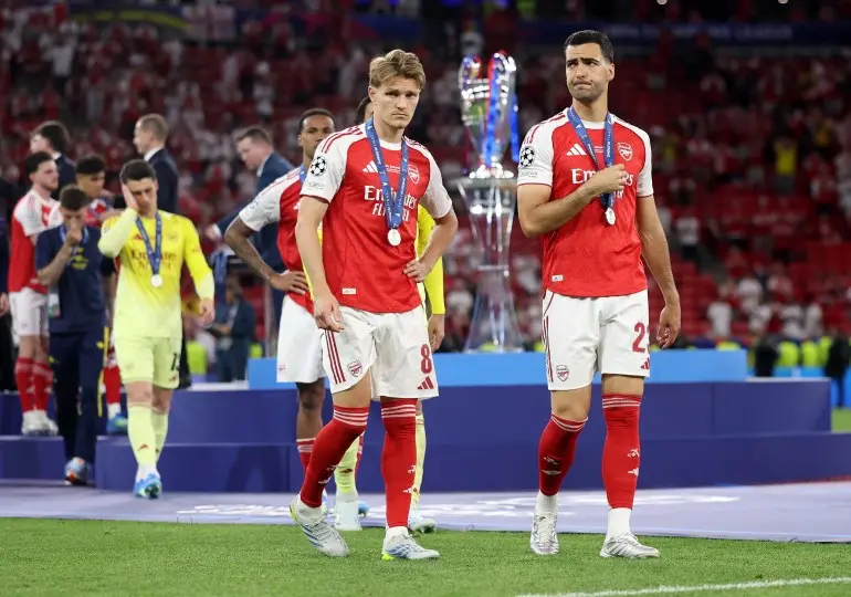 لعنة النهائيات الأوروبية تواصل ملاحقة أرسنال بعد إخفاقه في تحقيق لقب دوري الأبطال