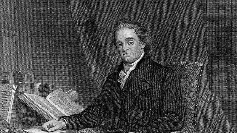 Engraving of Noah Webster by Chappel Johnson
