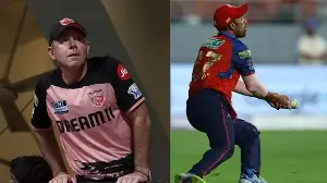 Shreyas Iyer tries to save Shashank Singh from Ricky Ponting after 3 dropped catches, but PBKS coach has the final say