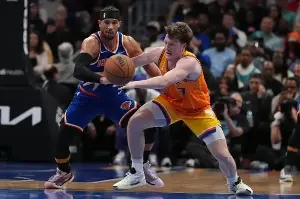 NBA: Hornets snap Knicks' win streak behind Kon Knueppel's big outing