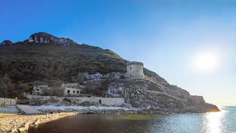 Ruins in Monte Circeo, Italy