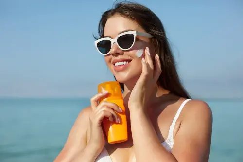 Applying sunscreen is a no-brainer and the easiest hack to keep your skin protected.