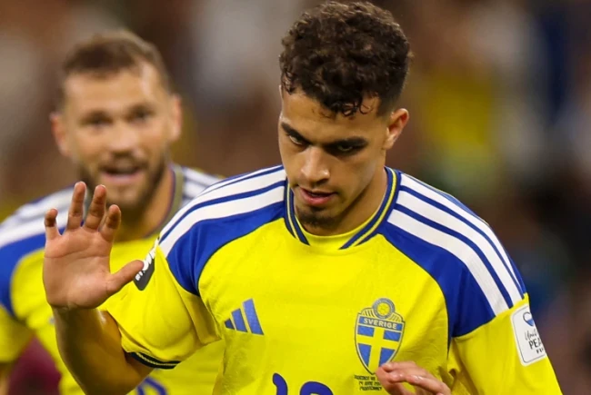 Yasin Ayari has made a strong impression while playing for the Swedish national team.