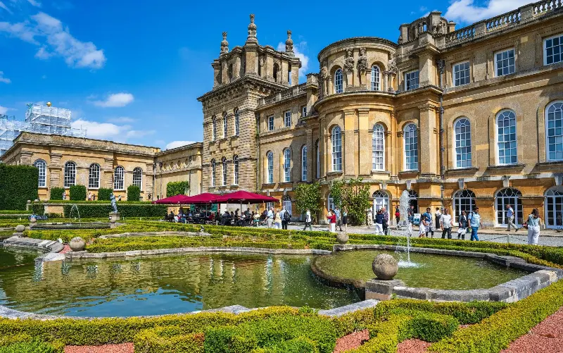 The grounds of Blenheim Palace feature in one of Dent’s novels - Alamy/Angus McComiskey