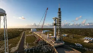 ‘Incredible progress’ for Blue Origin rebuild of Cape Canaveral launch site, CEO says