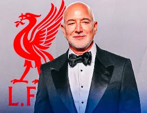 Liverpool receives good news from billionaire Jeff Bezos.