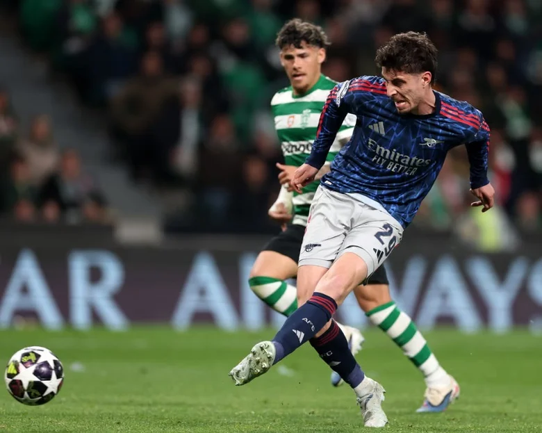 Kai Havertz ghi bàn phút cuối, Arsenal hạ Sporting Champions League- Ảnh 2.