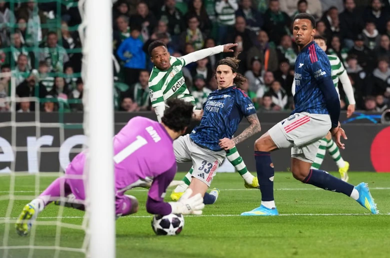 Kai Havertz ghi bàn phút cuối, Arsenal hạ Sporting Champions League- Ảnh 1.