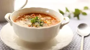 If you want to stay lean and toned, try this high-protein, anti-inflammatory turmeric chicken soup recipe