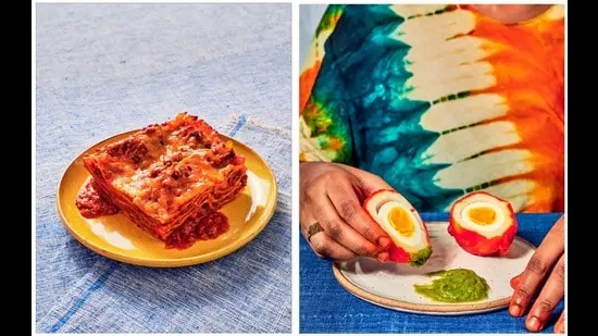 Lisaniyo, inspired by the Italian lasagna; and nafaqo a dish akin to the Scotch egg. (Doaa Elkady for Soomaaliya by Ifrah F Ahmed)