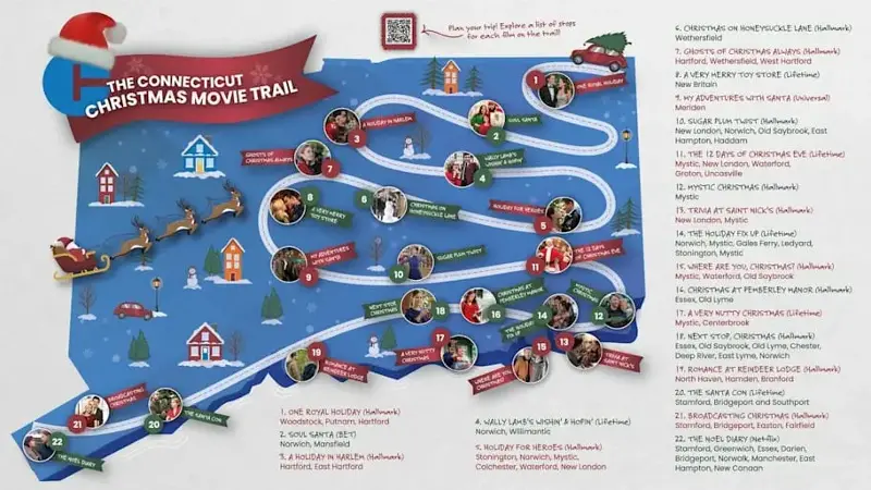 Connecticut’s Christmas Movie Trail