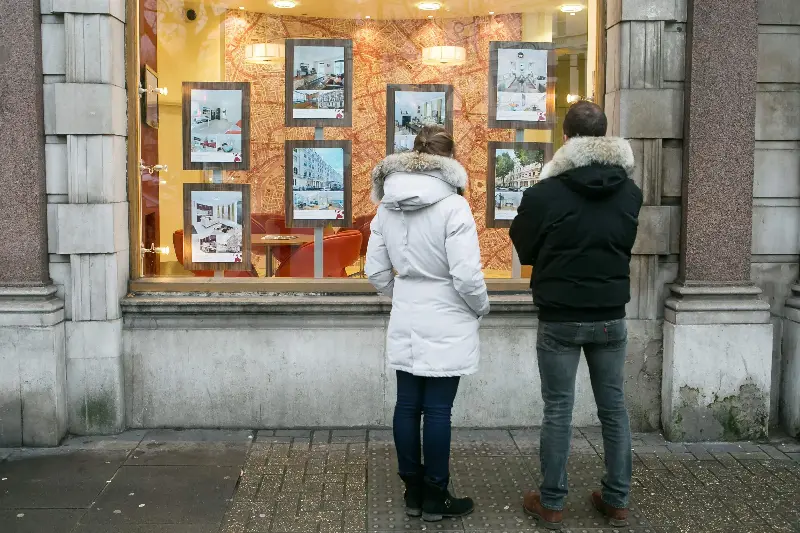 Property prices are falling in London (PA Archive)