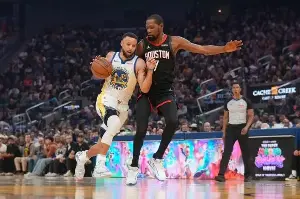 NBA: Late Rockets bucket spoils Stephen Curry's return to Warriors
