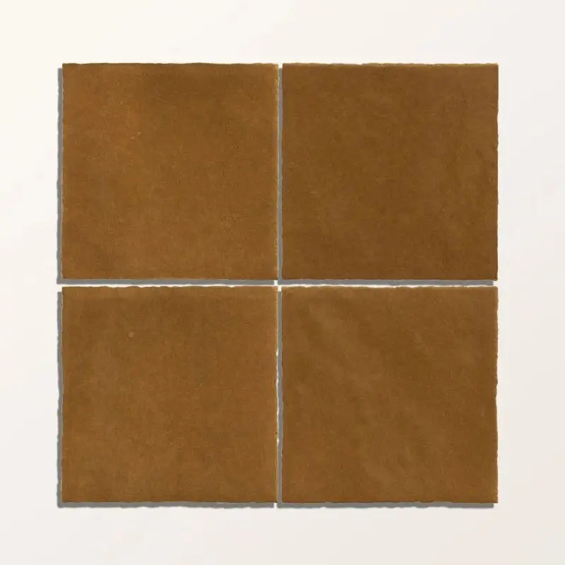muddy brown square wall tiles