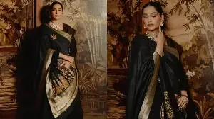 Sonam Kapoor’s two-saree drape is your cue to rethink wedding dressing