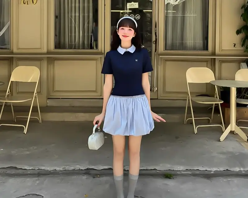 Not the A-line skirt, this is the favorite skirt style for summer - photo 4