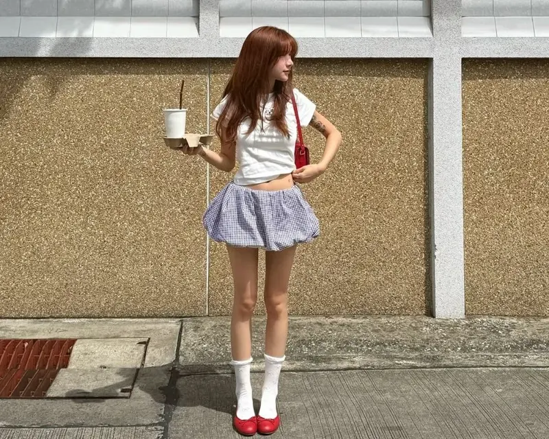 Not the A-line skirt, this is the favorite skirt style for summer - photo 2