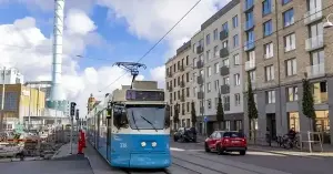 Sweden: Self-driving bus collides with train on its first day of passenger transport.