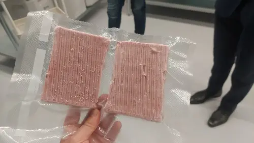 La carne vegetal hecha en impresora 3D
