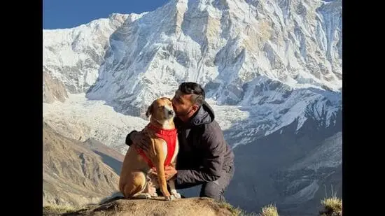 Butter Madam and her dad Yati Gaur have walked 15,000 km across India through 13 states. (INSTAGRAM/@THEUNFOLDINGPLAY)