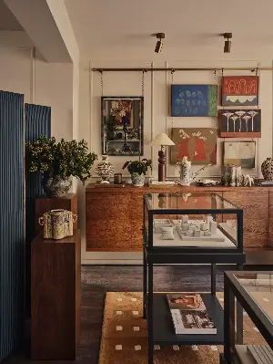 Forget Gallery Walls, This 'Hanging Rail' Trend Is the Way Designers Are Grouping Pictures Together Now