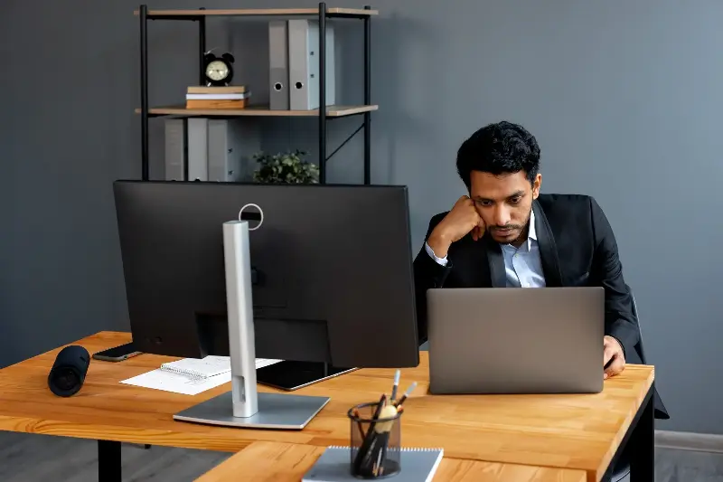 When you remain glued to your chair, your body essentially enters a state of hibernation, dragging your brain health down with it, Dr Chaturvedi explained. (Freepik)