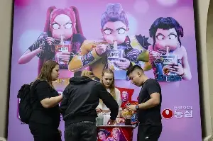 Tourists flock to South Korea because of the Oscar-winning film.