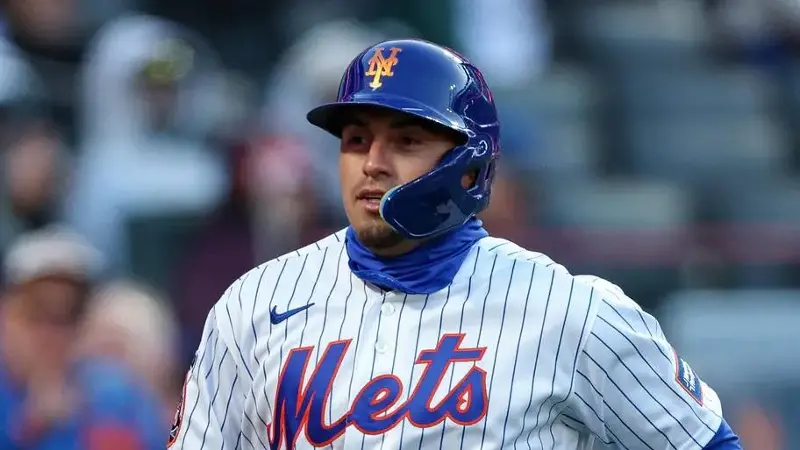 New York Mets pinch runner Tyrone Taylor