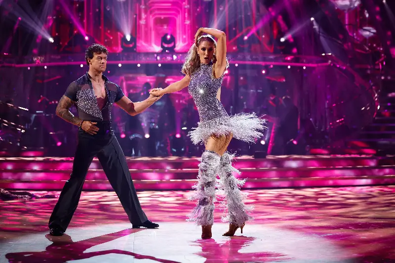 Delta Goodrem and Kai Widdrington will reunite for Strictly Come Dancing this week (PA)