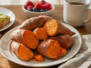 Why do some people lose weight from eating sweet potatoes, while others gain weight?