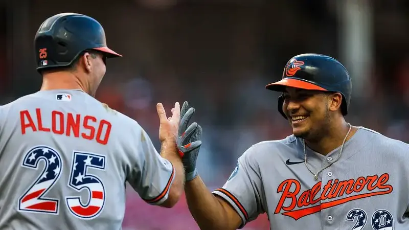 Pete Alonso, Samuel Basallo - Baltimore Orioles