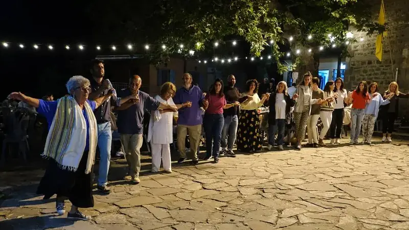 People take part in festivities, Greece