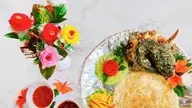 This specialty dish from the Nẫu region, made from wheat flour, is a rustic food from a time of poverty.
