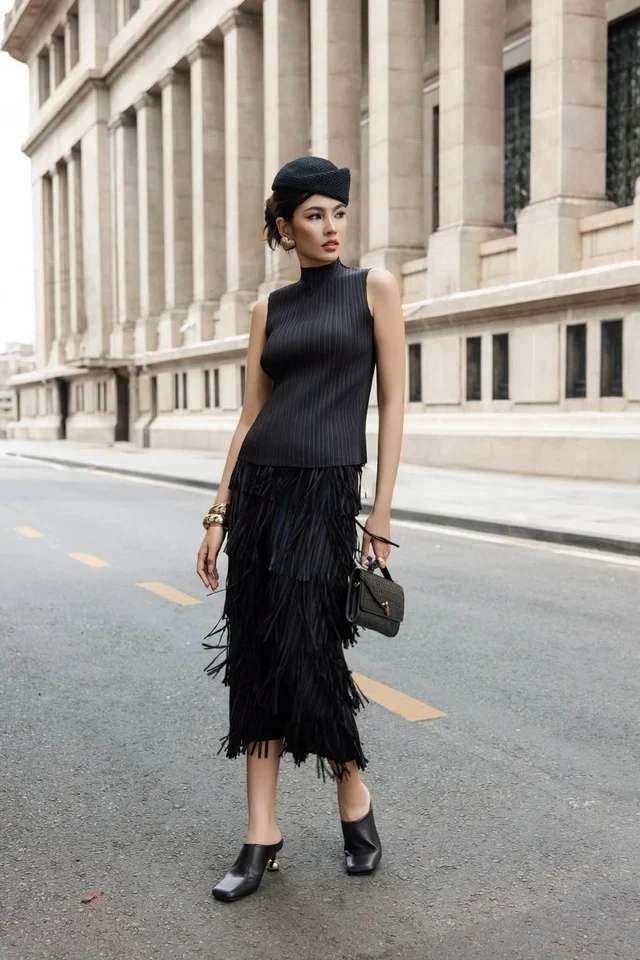 5 skirt styles that flatter your figure and are easy to pair with shirts and blouses - Photo 4.