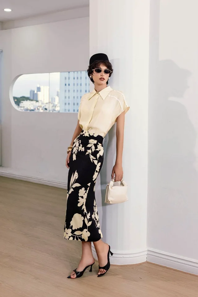 5 skirt styles that flatter your figure and are easy to pair with shirts and blouses - Photo 6.